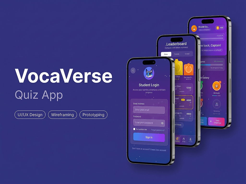 VocaVerse - Quiz App
